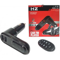 Автомобильный FM трансмиттер для магнитолы с пультом Car FM player HZ H33 Bluetooth