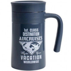 Термокухоль Stenson Army MT-3893 з ситечком 520 мл. Синій