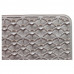 Антиковзний масажний Килимок у ванну та душову WW00590 Relief 38х67см. Бежевий.