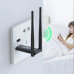 USB ретранслятор підсилювач WiFi сигналу (репітер) на 2 антени (9205). Чорний
