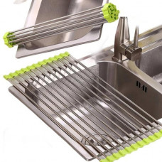 Сушарка для посуду на мийку (wash basin dryer) Синій 36х22 Зелений (7381)