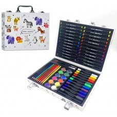 Набір для малювання та творчості Art Set Wood Inspire Children У валізі 58шт (5155)