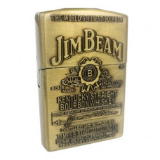 Зажигалка газовая. Бронзовая. Jim Beam (306532)
