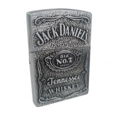 Зажигалка газовая. Jack Daniels. Серебристая (306547)