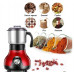 Електрична кавомолка, подрібнювач Domotec MS-1108 250Вт Червоний
