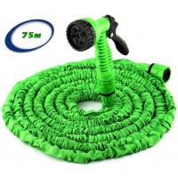 Шланг для поливу розтяжний Magic Hose Довжина 75м (250FT) + розпилювач Зеленый (1842)