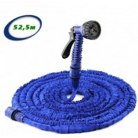 Шланг для поливу розтяжний Magic Hose Довжина 52.5м (175FT) + розпилювач Синий (2142)
