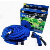 Шланг для поливу розтяжний Magic Hose Довжина 30 м (100FT) + розпилювач (2043)