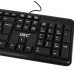 Клавіатура класична провідна USB UKC Чорний (3486)