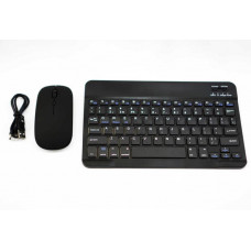 Бездротовий комплект (клавіатура/англ + мишка) UKC BT Combo (Android/Windows/iOS) Чорний (1227)