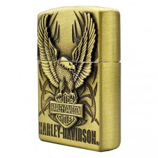 Запальничка газова. Harley-Davidson. Бронзова (4135)