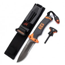 Ніж туристичний з ножнами Gerber Bear Grylls Ultimate + кресало (250 мм) 31-000902