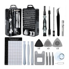 Професійний набір інструментів в боксі (115 в 1) викрутки з бітами для ремонту техніки (3095)