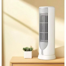 Тепловентилятор 500-100 Вт, кімнатний електрообігрівач дуйка для дому та офісу, захист від перегріву та перекидання Білий (2564)