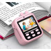 Дитячий Фотоапарат Миттєвого друку з підтримкою microSD card FullHD. S11, PINK RABBIT Рожевий (11538)