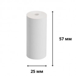 Термопапір для дитячого фотоапарата TPN-WB10, H57мм, D25мм Набір з 6 рулонів (11524)