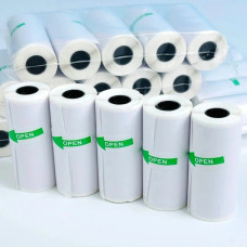 Набір з 5 рулонів самоклеючого паперу для дитячого фотоапарата H56мм, D26мм (10724)