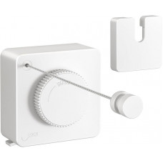 Розтяжна стальна настінна Сушарка для білизни та одягу у ванну або кухню Білий (3981)