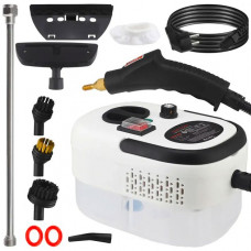 Пароочиститель для дома + 8 насадок, 2200 Вт (1,2л) / Многофункциональный парогенератор для уборки Domotec Steam Cleaner MS 5354 (120081)