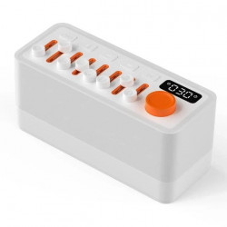 Генератор білого шуму із звуками природи 4 в 1 S660pro USB RGB нічник. Bluetooth колонка білий шум на акумуляторі (10352)