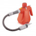 Ручний пароочисник Domotec MS-1372, 1000 Вт комплект 6 насадок. Помаранчевий (9880)