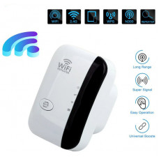 Підсилювач WiFi сигналу (репітер) із вбудованою антеною Wireless-N WIFI REPEATER, 220V, 300Mbps, IEEE 802.11b/g/n, 2.4 GHz (3597)