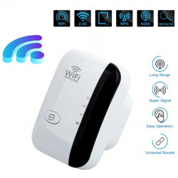 Усилитель WiFi сигнала (репитер) со встроенной антенной Wireless-N WIFI REPEATER, 220V, 300Mbps, IEEE 802.11b/g/n, 2.4 GHz (3597)