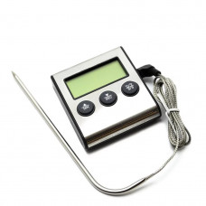 Кухонний термометр для м'яса, Електронний (цифровий) термометр з виносним щупом TP700